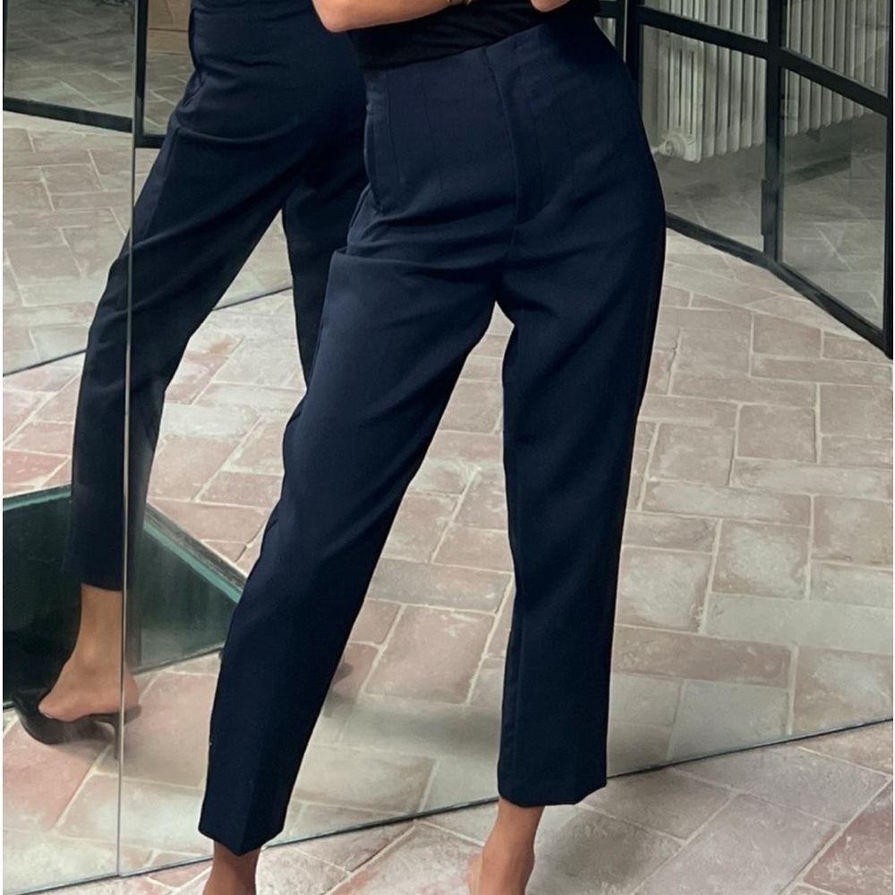 Zara high waisted black pants